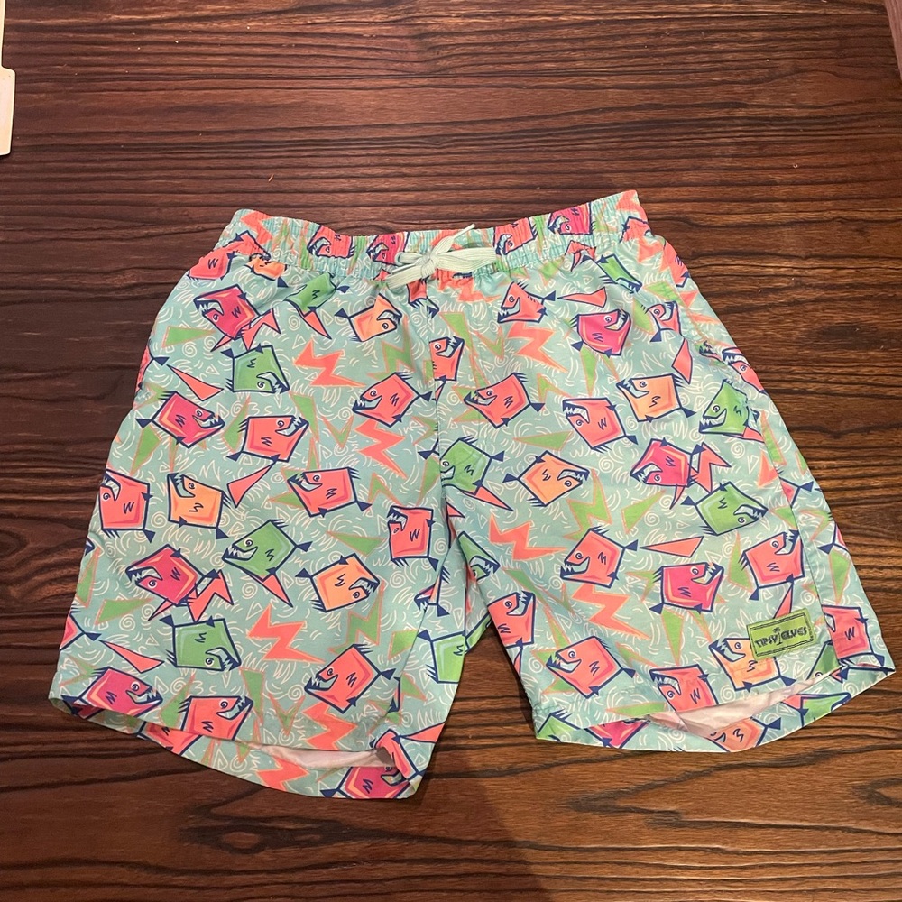 Tipsy Elves Colorful Patterned Men Swimming Trunks Shorts